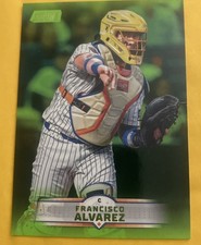 2025 Topps Stadium Club LIME GREEN Francisco Alvarez #123 Base