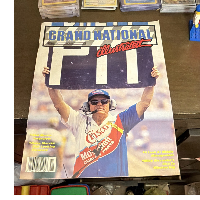 Grand National Illustrated Sept 1988 Vol 7 #9 NASCAR Brad Noffsinger