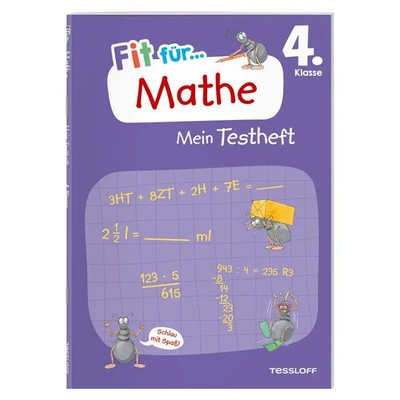 Fit für Mathe 4. Klasse. Mein Testheft