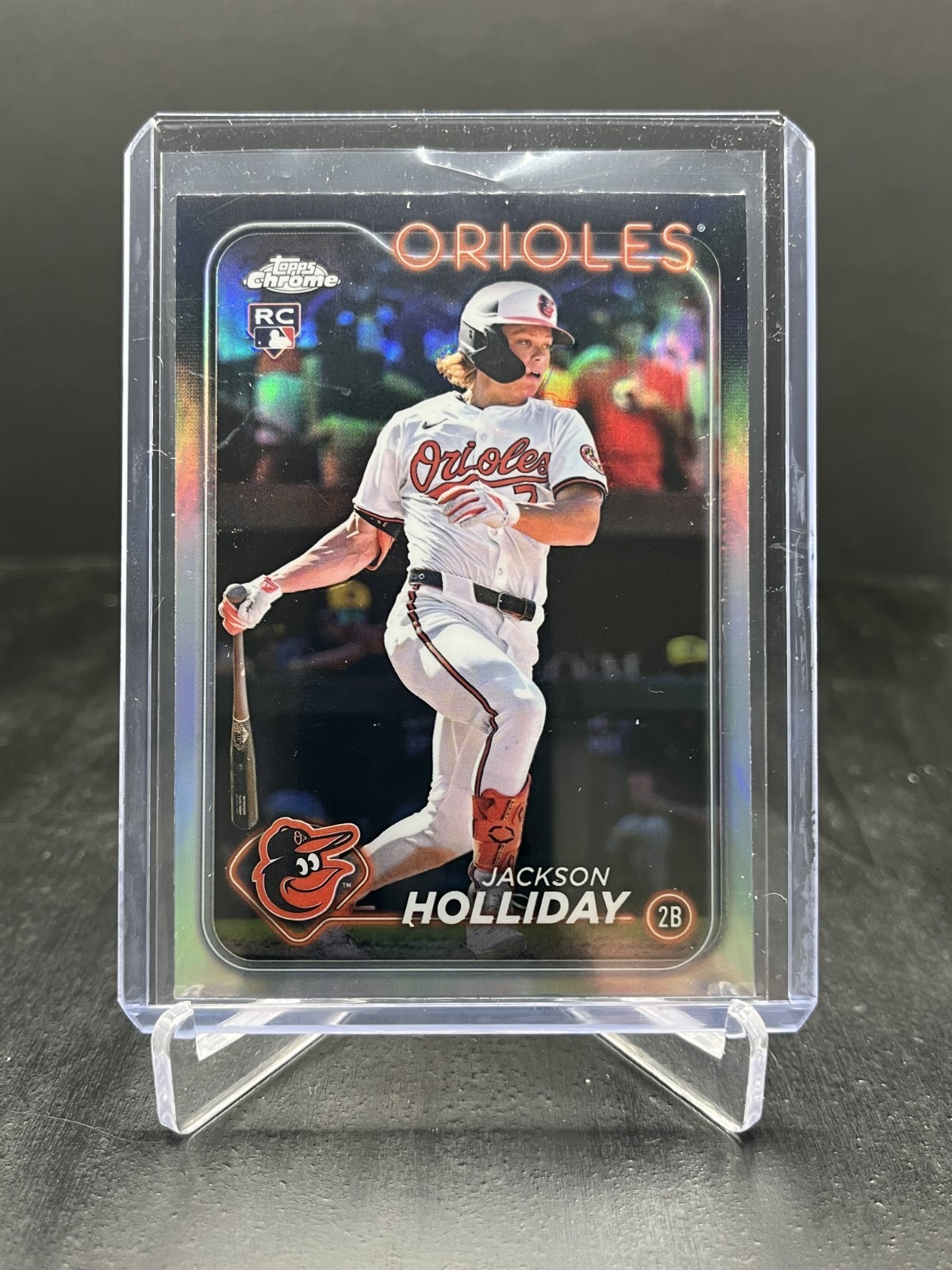 2024 Topps Chrome Update Jackson Holliday RC Rookie Refractor #USC200 (B)