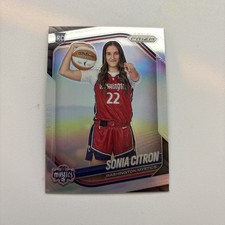 2025 Prizm WNBA Sonia Citron Rookie SP Variation Silver Prizm #148 Mystics RC