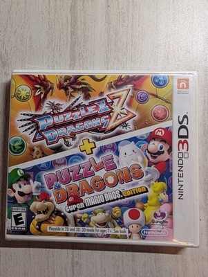 Puzzle & Dragons Z + Puzzle & Dragons Super Mario Bros. Edition Nintendo 3DS NEW