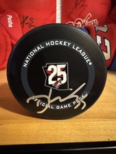 Darcy Kuemper Arizona Coyotes 25th Anniversary Signed Official Game Puck