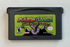 Mario And Luigi Superstar Saga (Nintendo Gameboy Advance) Cartridge Only