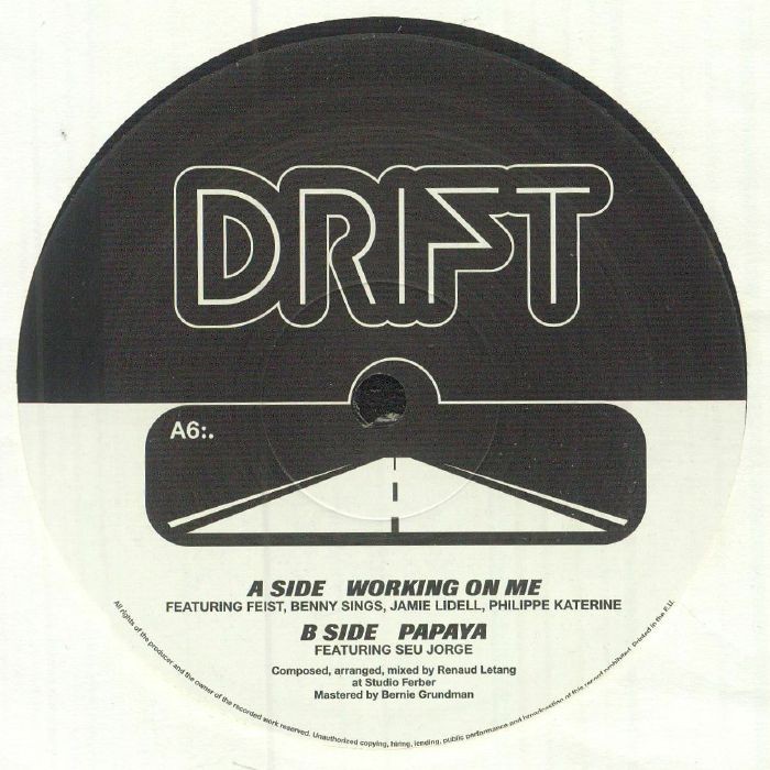 DRIFT - Working On Me (Record Store Day RSD 2025) - Vinyl (10"")