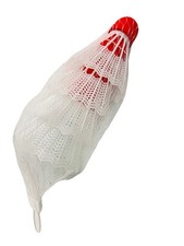 4-pack Of White and Red Badminton Birdies