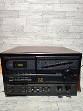 Vintage GSC AM/FM Radio Stereo 200 Cassette Tape Player/Recorder Console READ 