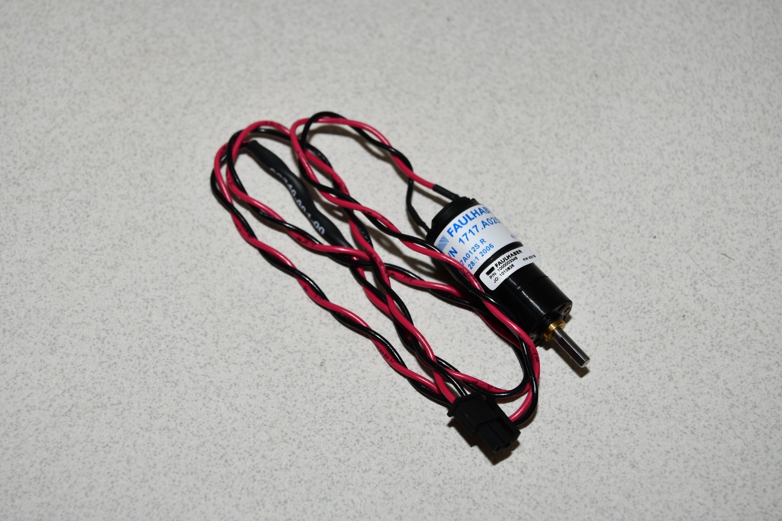 ^ Faulhaber DC Motor P/N 1717.A0256