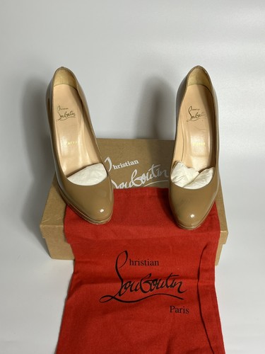 Christian Louboutin Simple Pump 38 EU 5 UK patent leather Women Heels - Picture 1 of 15