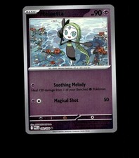 Meloetta – 040/094 – Phantasmal Flames – Reverse Holo Near Mint Pokemon Card TCG