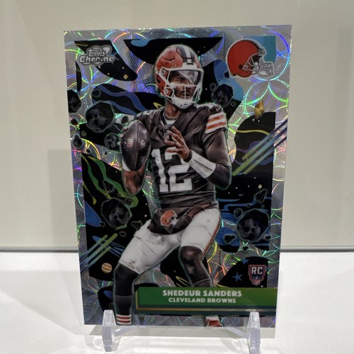 Topps Cosmic Chrome 2025 Shedeur Sanders Nucleus Refractor Browns Rookies #127