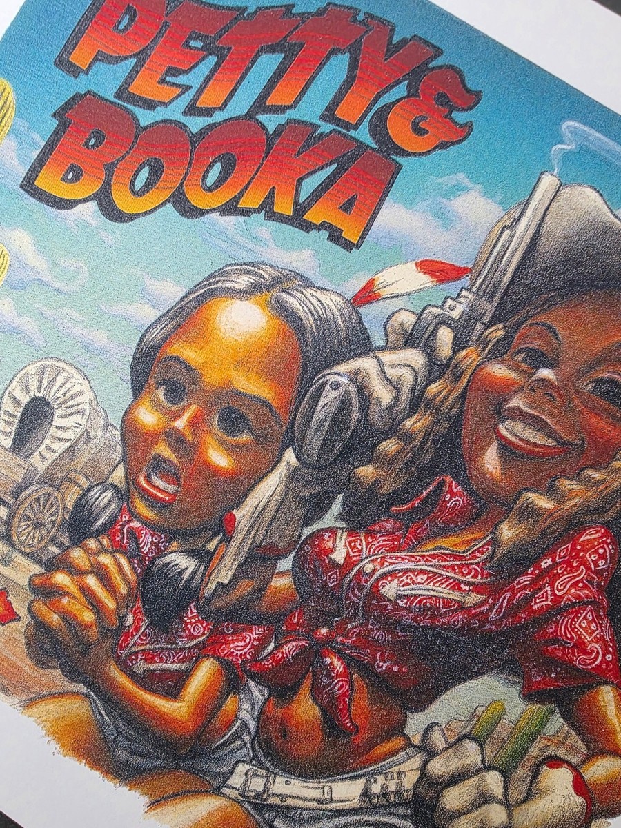Rockin Jelly Bean Petty & Booka Girls POSTER Promotional Use Only