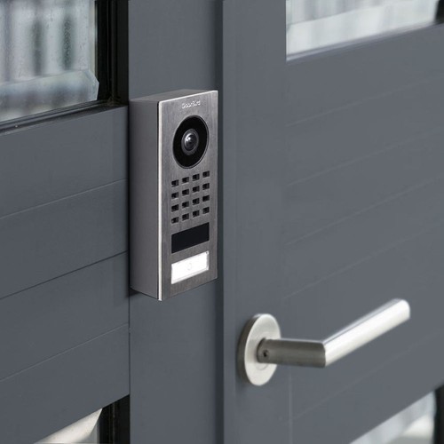 DoorBird D1101V-S Video Camera Station Intercom V2A Surface Mount Brushed Silver - Picture 3 of 4