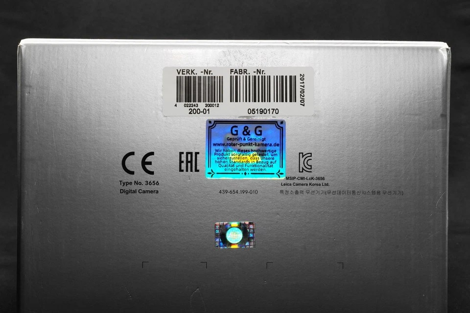LEICA M10 schwarz 20000 - v. 07.02.2017 (~ 16750 Auslösungen) ROTER PUNKT KAMER - Bild 2 von 4