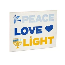 JennyGems Hanukkah Decorations Hanukkah Party Decorations, Hanukkah Gifts Sign