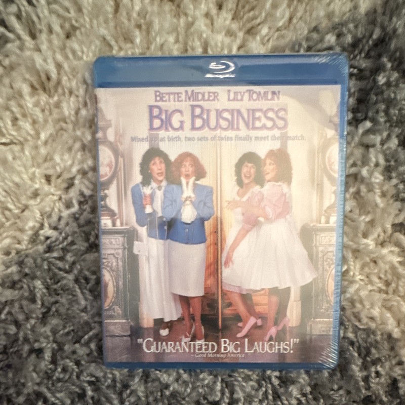 Touchstone Pictures Big Business Blu-ray PG Bette Midler Lily Tomlin Widescreen