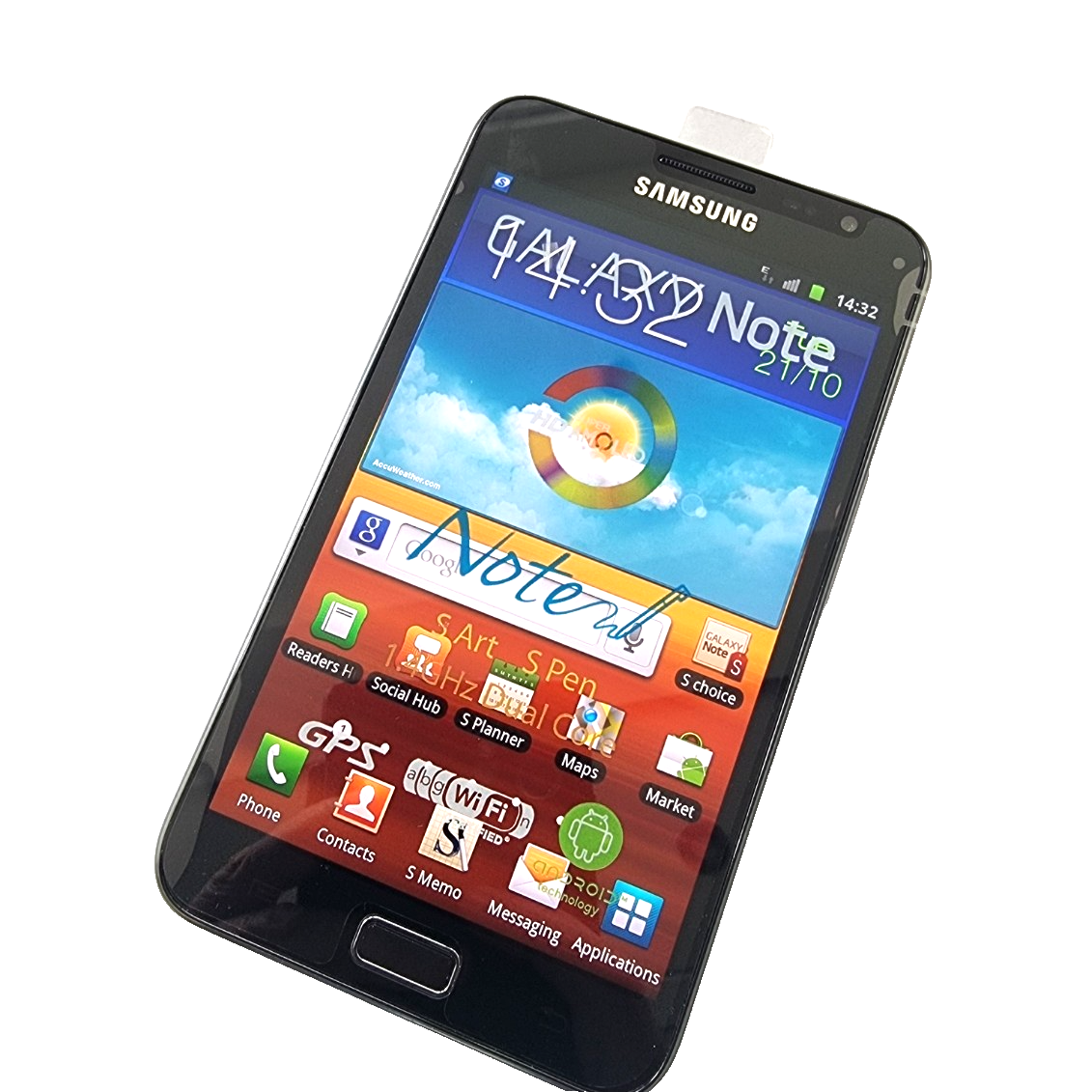 The Original Samsung Galaxy Note GT-N7000 5.3" 16GB Collectors ...
