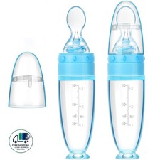 2 cucharas de silicona para beb s con base de apoyo para alimentaci n de beb s