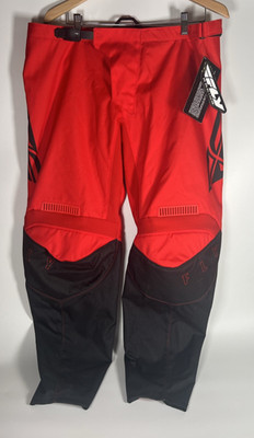Fly Racing Pants Mens 38 Red Black F-16 Race Pant Motocross MX Dirt Bike