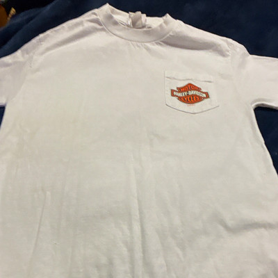 Harley-Davidson Cowboy s Alamo City San Antonio TX White T-Shirt, Size M