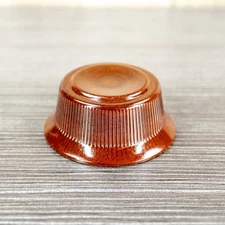 Vintage Large Radio Knob 1pc 1920s-30s Deco Bakelite 1/4" Opening w/ Set Screw