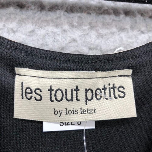 Lois Letzt Les Tout Petits Snake Print Mini Dress Girls 8 Edgy Fringe Party - Picture 7 of 10