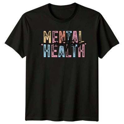 Mental Health Matters T-Shirt Self Care Awareness Monat Geschenk für Sie und Ihn