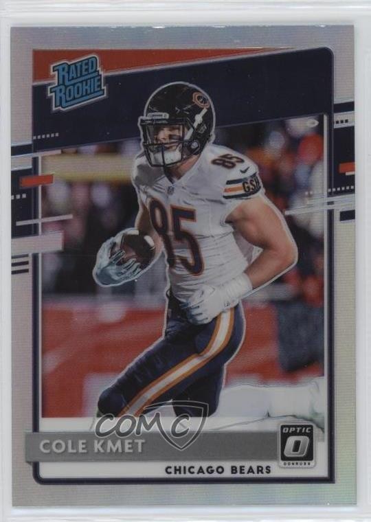 Cole Kmet Panini Donruss Optic #181 Holo