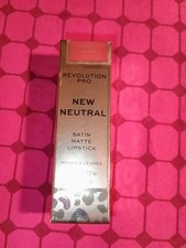 Image of Revolution Pro New Neutral Satin Matte Lipstick Velvet 0.12 Oz. NIB