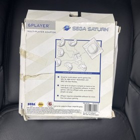 Sega Saturn 6 Player Multitap 1995 Brand New In Box 100% Complete w/Manual/ Card