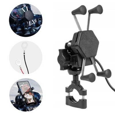 ROXAR USB Motorrad-Handyhalterung
