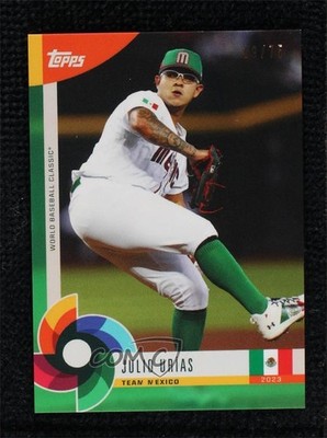 2023 Topps World Baseball Classic Global Stars Green 19/75 Julio Urias #2 r0j