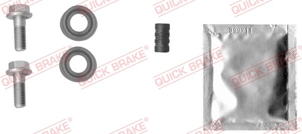 Fits QUICK BRAKE 113-1400 RUBBER BUSHING KIT, BRAKE CALIPER