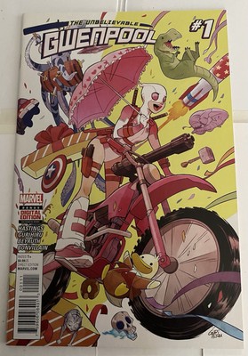 Unbelievable Gwenpool #1 (Marvel Comics 2016) VF/NM