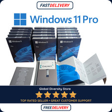 Windows 11 Pro 64-Bit USB | Genuine Product Key | Factory Sealed | Fast Delivery