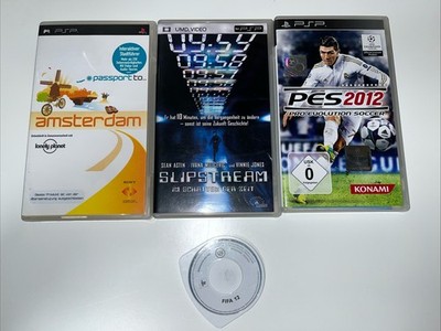 PSP Spiele PES 2012 Pro Evolution Soccer, Amsterdam, Slipstream Und Fifa 12  OVP