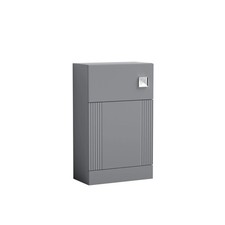 WC-Schrank Nuie Deco 500 mm satiniert grau