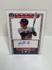 2024 Panini USA Baseball Stars and Stripes - JC Pacheco #NTS-JP Auto (AU) ASU