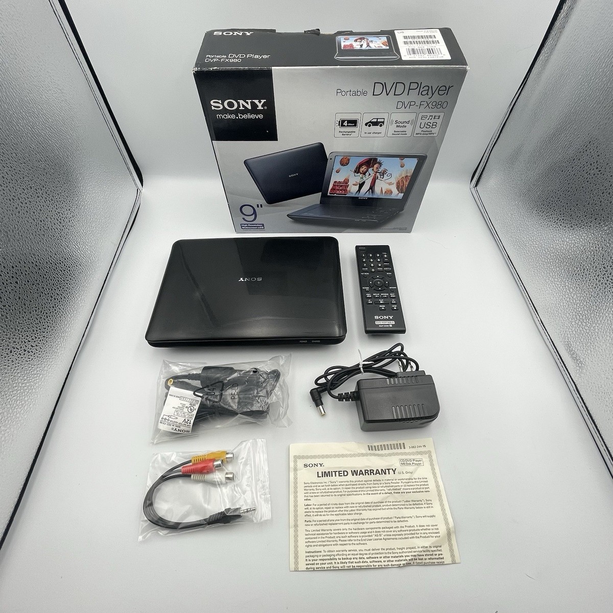 Sony DVP-FX980 Portable DVD Player with Screen (9