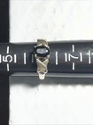 STERLING SILVER Black/Dark Blue Stone size 6 — photo 5