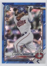 2021 Bowman Chrome Draft Sapphire Edition Austin Martin #BDC-19 0hw6