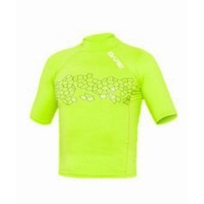 Bare Youth Neon Yellow Short Sleeve Sunguard Rashguard