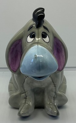 Disney Eeyore Winnie The Pooh Ceramic Creamer Milk Jug Pitcher Vintage Glazed