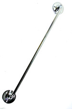 60cm / 2' Safety Chrome Grab Hand Rail Shower Bathroom Handle Steel Bath Toilet