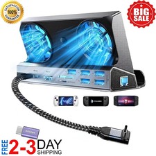 13-In-1 Docking Station For Steam Deck OLED  ROG Ally X Legion Go Dual Cooling