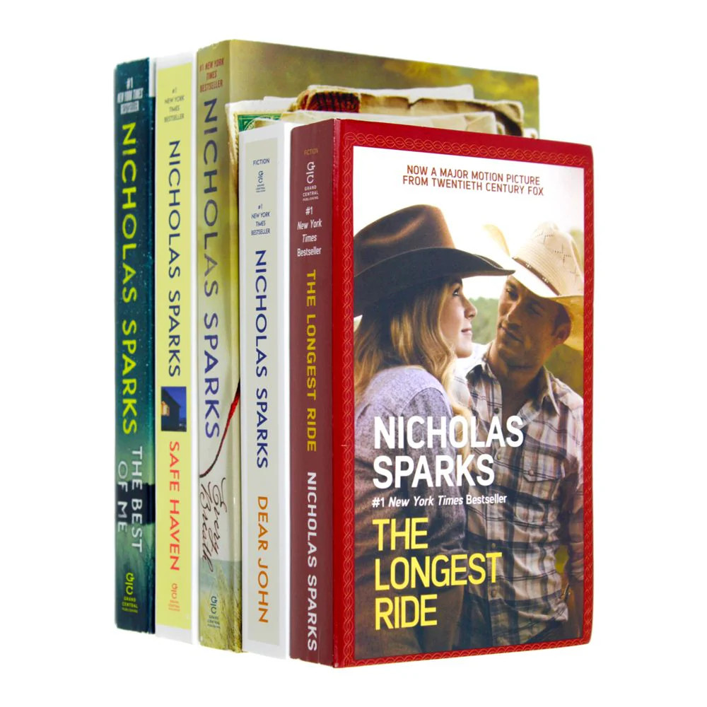 Nicholas Sparks 5 book set 3 ( The Longest Ride, Every Breath, | Nicholas Sparks