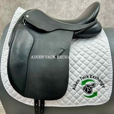 2020 Black Country Eloquence Dressage Saddle, 18.5" Seat (Read Description)