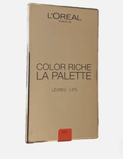 L'oreal Color Riche La Palette Lips 6x1g - Shade Red