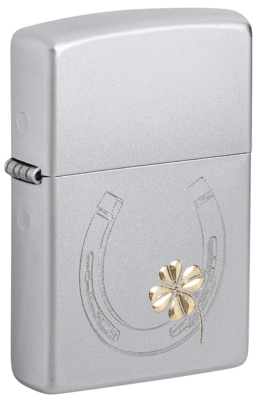 GENUINE Zippo Lighter Lucky Horseshoe Design NEW