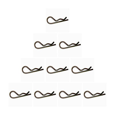 #ad #ad 10 Pack of Stens 3013 1381 Atlantic Parts Hair Pin Clips 1 4 OD 4 L $18.99